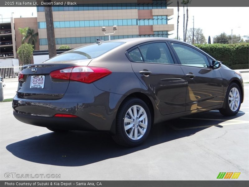 Desert Sand / Black 2015 Kia Forte LX