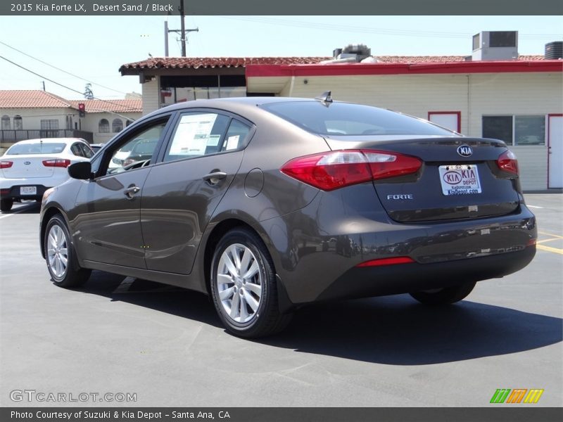 Desert Sand / Black 2015 Kia Forte LX