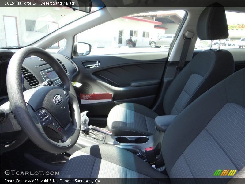 Desert Sand / Black 2015 Kia Forte LX