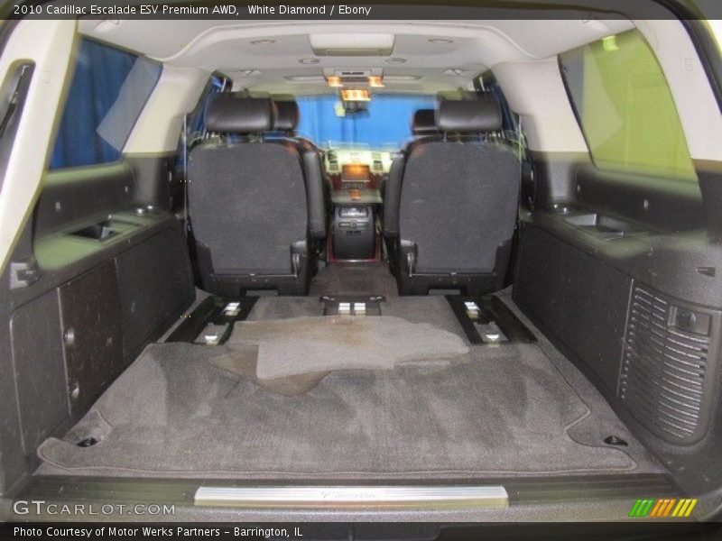 White Diamond / Ebony 2010 Cadillac Escalade ESV Premium AWD