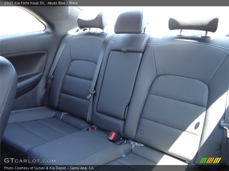 Abyss Blue / Black 2015 Kia Forte Koup SX