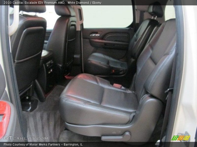 White Diamond / Ebony 2010 Cadillac Escalade ESV Premium AWD
