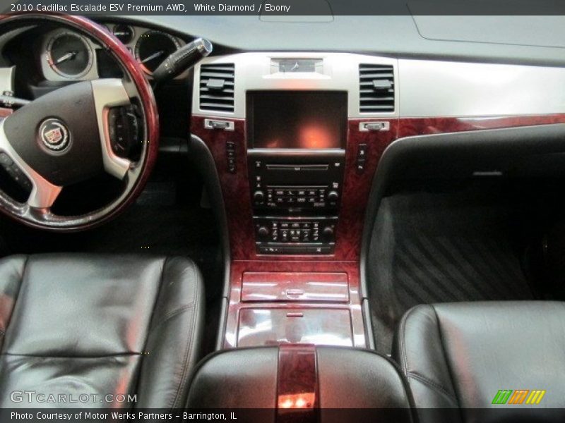 White Diamond / Ebony 2010 Cadillac Escalade ESV Premium AWD