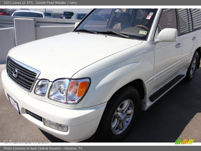 Golden Pearl Metallic / Ivory 2001 Lexus LX 470