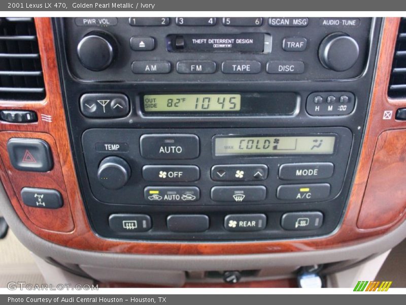 Golden Pearl Metallic / Ivory 2001 Lexus LX 470