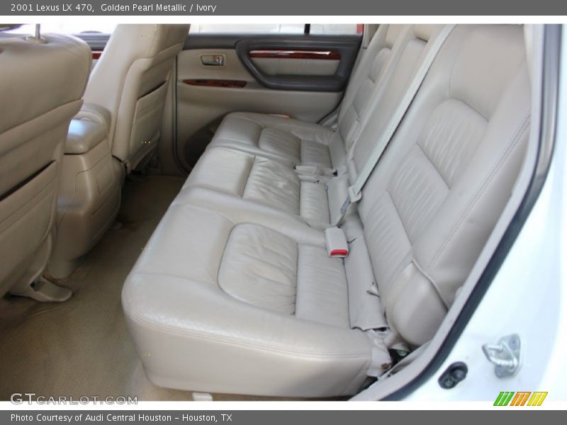 Golden Pearl Metallic / Ivory 2001 Lexus LX 470