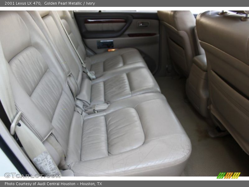 Golden Pearl Metallic / Ivory 2001 Lexus LX 470