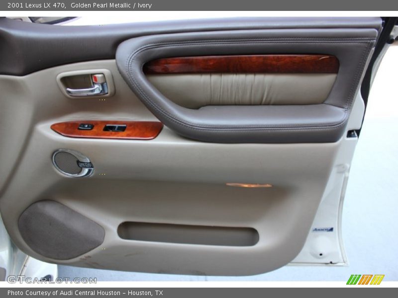 Golden Pearl Metallic / Ivory 2001 Lexus LX 470