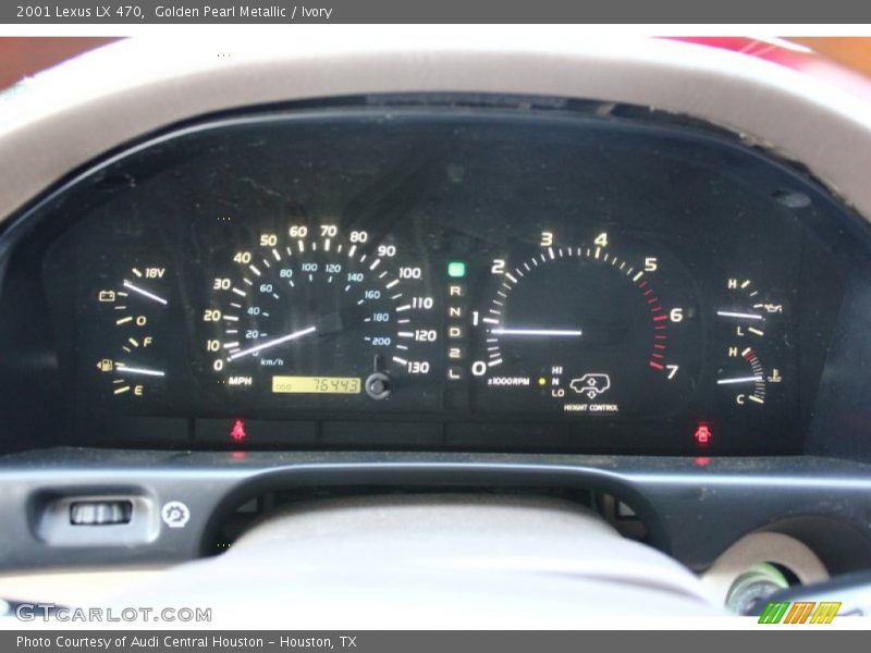 Golden Pearl Metallic / Ivory 2001 Lexus LX 470
