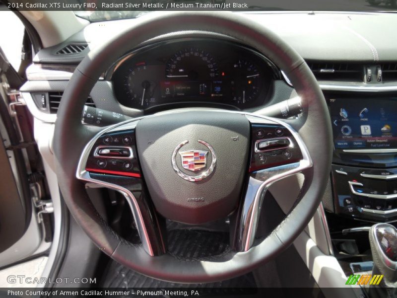 Radiant Silver Metallic / Medium Titanium/Jet Black 2014 Cadillac XTS Luxury FWD