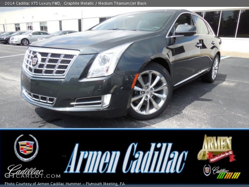 Graphite Metallic / Medium Titanium/Jet Black 2014 Cadillac XTS Luxury FWD
