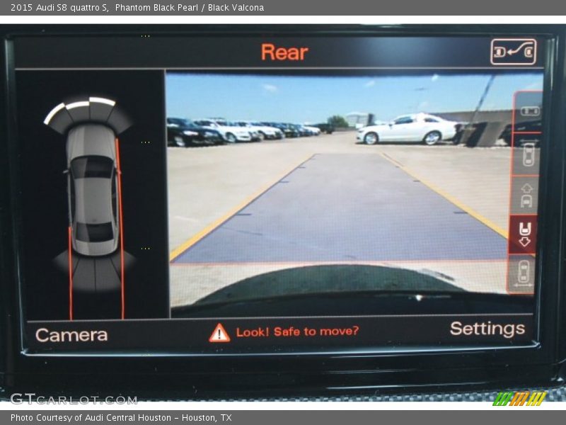 Controls of 2015 S8 quattro S