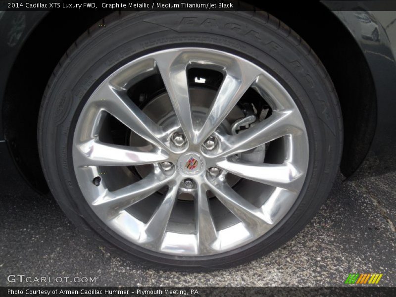 Graphite Metallic / Medium Titanium/Jet Black 2014 Cadillac XTS Luxury FWD