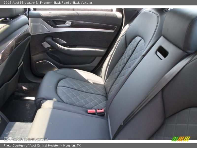 Rear Seat of 2015 S8 quattro S