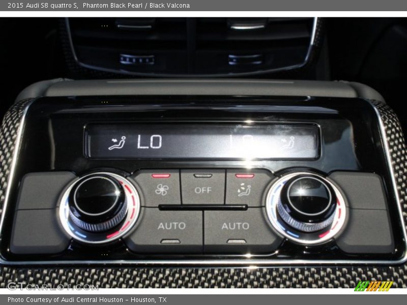 Controls of 2015 S8 quattro S