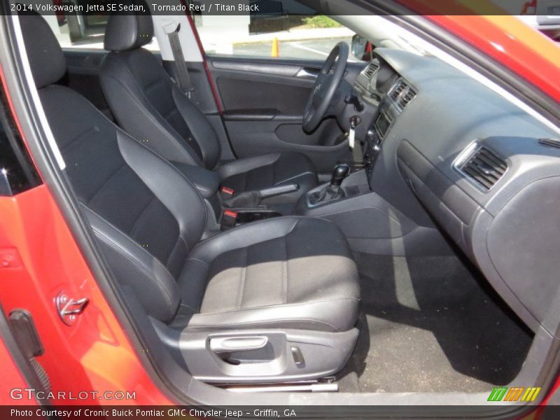 Tornado Red / Titan Black 2014 Volkswagen Jetta SE Sedan