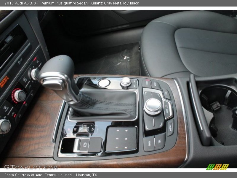 Quartz Gray Metallic / Black 2015 Audi A6 3.0T Premium Plus quattro Sedan