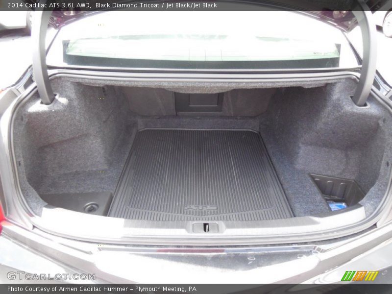 Black Diamond Tricoat / Jet Black/Jet Black 2014 Cadillac ATS 3.6L AWD