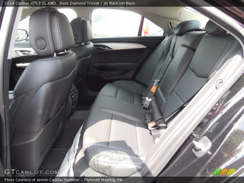Rear Seat of 2014 ATS 3.6L AWD