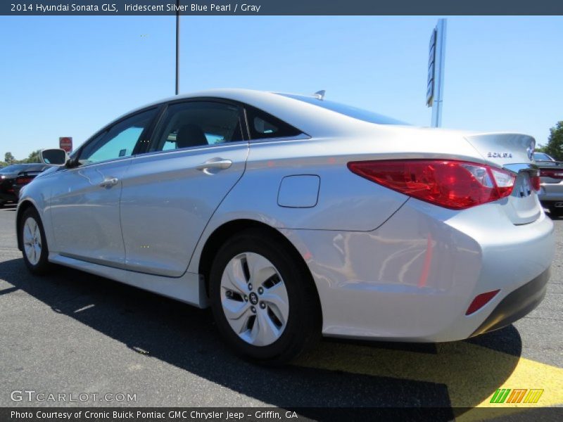 Iridescent Silver Blue Pearl / Gray 2014 Hyundai Sonata GLS
