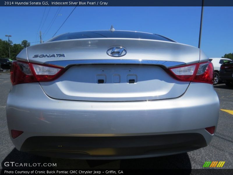 Iridescent Silver Blue Pearl / Gray 2014 Hyundai Sonata GLS