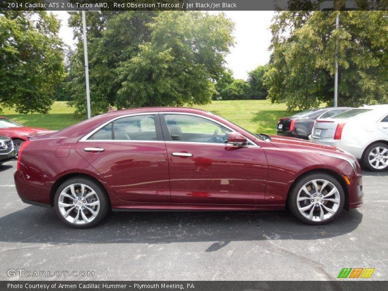  2014 ATS 2.0L Turbo AWD Red Obsession Tintcoat