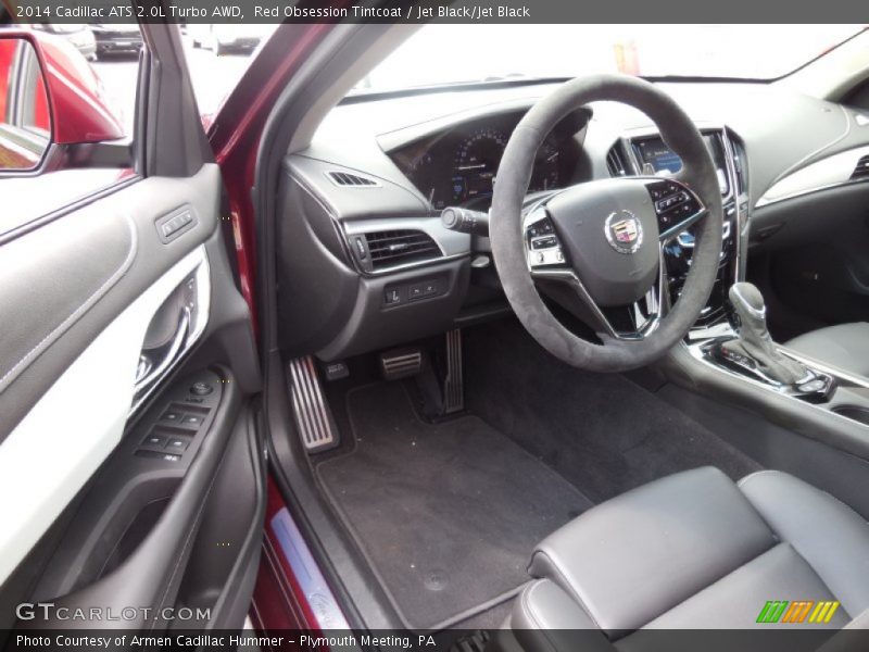 Red Obsession Tintcoat / Jet Black/Jet Black 2014 Cadillac ATS 2.0L Turbo AWD