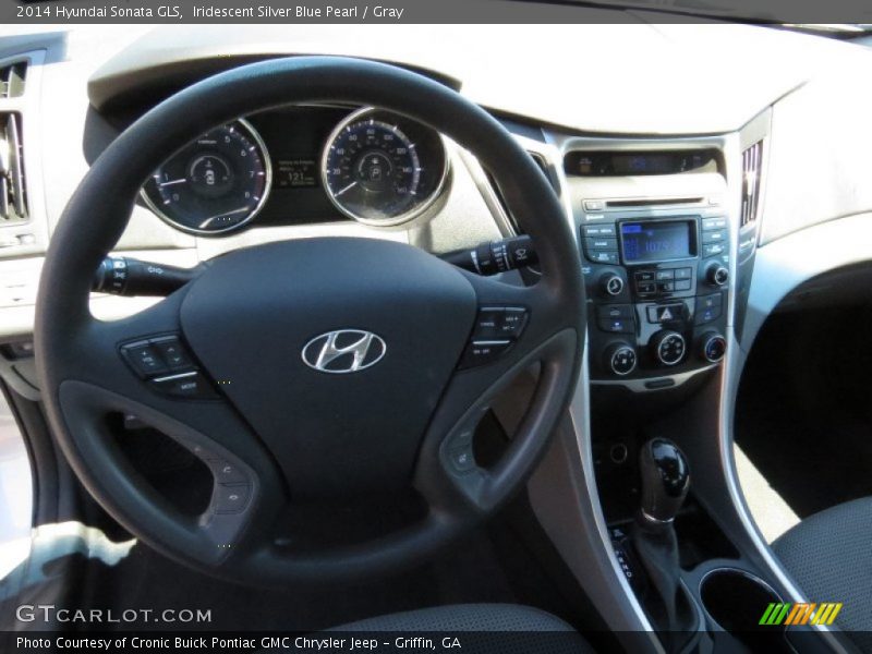 Iridescent Silver Blue Pearl / Gray 2014 Hyundai Sonata GLS