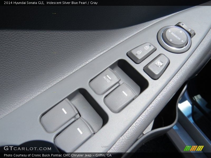 Iridescent Silver Blue Pearl / Gray 2014 Hyundai Sonata GLS