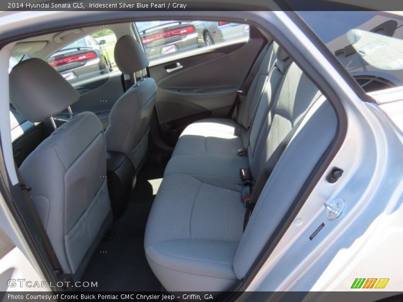 Iridescent Silver Blue Pearl / Gray 2014 Hyundai Sonata GLS