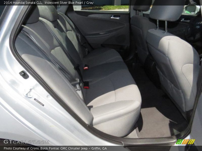 Iridescent Silver Blue Pearl / Gray 2014 Hyundai Sonata GLS
