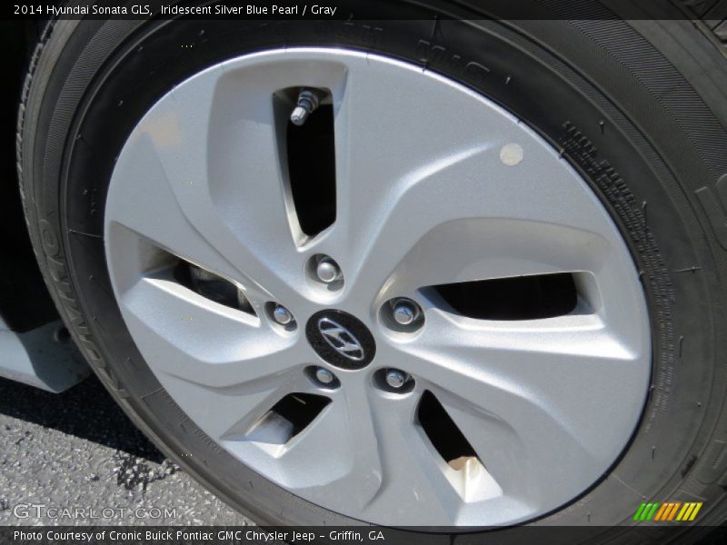 Iridescent Silver Blue Pearl / Gray 2014 Hyundai Sonata GLS