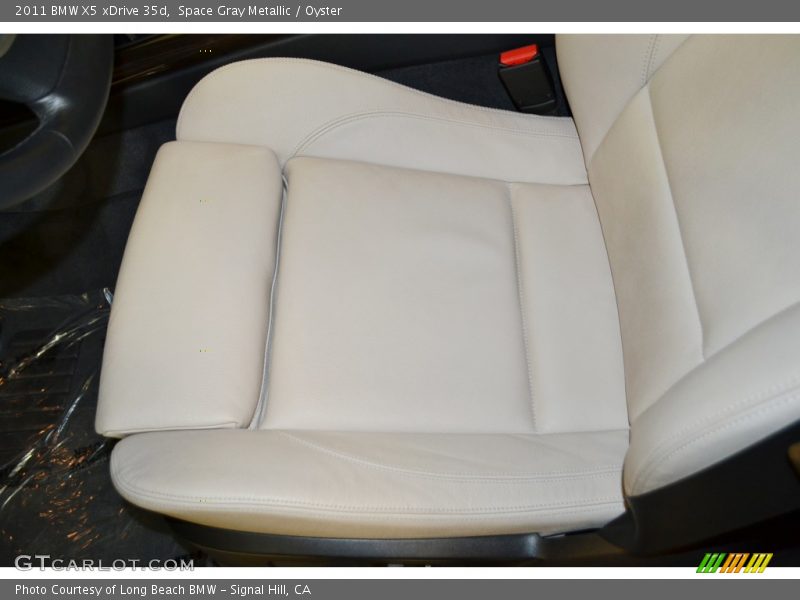 Space Gray Metallic / Oyster 2011 BMW X5 xDrive 35d