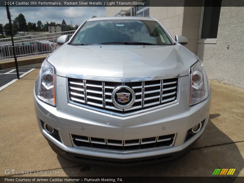 Radiant Silver Metallic / Light Titanium/Ebony 2014 Cadillac SRX Performance