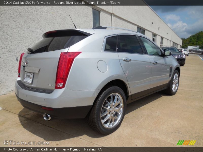 Radiant Silver Metallic / Light Titanium/Ebony 2014 Cadillac SRX Performance