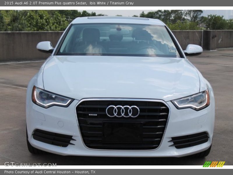 Ibis White / Titanium Gray 2015 Audi A6 2.0T Premium Plus quattro Sedan