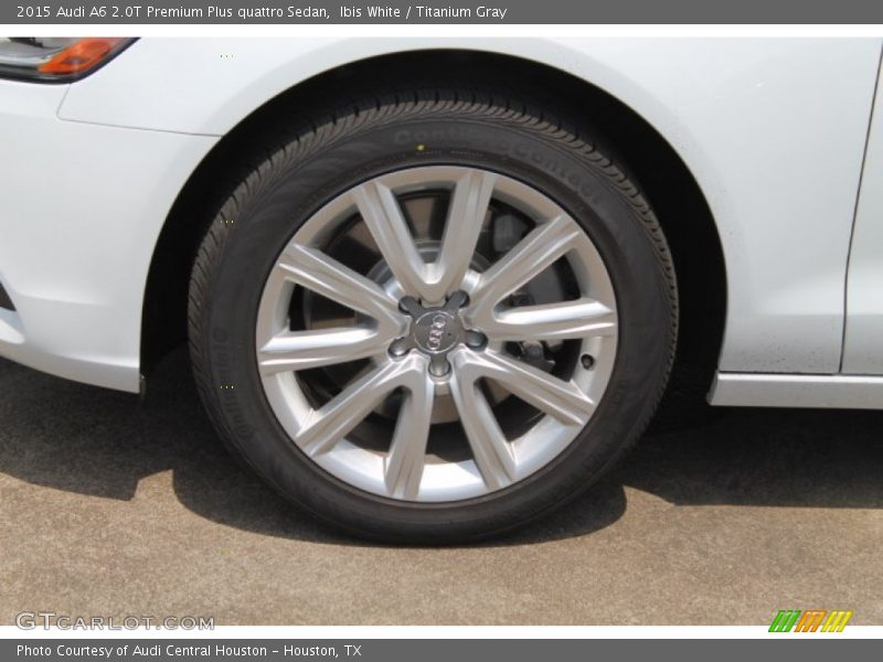 Ibis White / Titanium Gray 2015 Audi A6 2.0T Premium Plus quattro Sedan