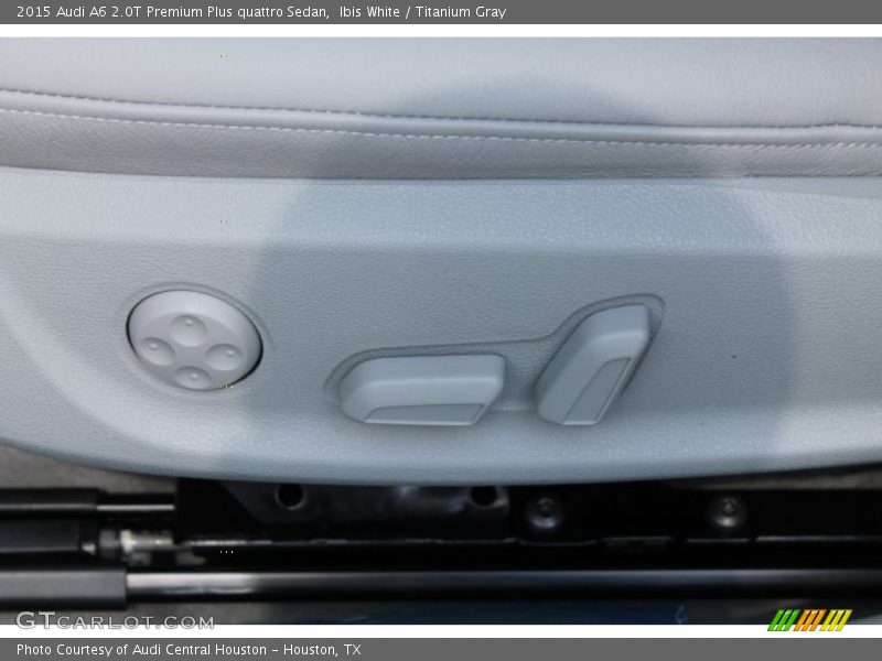 Ibis White / Titanium Gray 2015 Audi A6 2.0T Premium Plus quattro Sedan