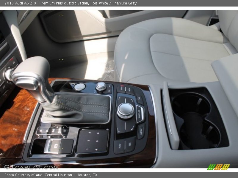 Ibis White / Titanium Gray 2015 Audi A6 2.0T Premium Plus quattro Sedan