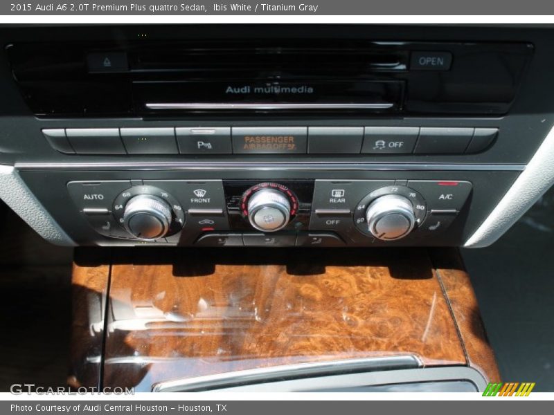 Ibis White / Titanium Gray 2015 Audi A6 2.0T Premium Plus quattro Sedan