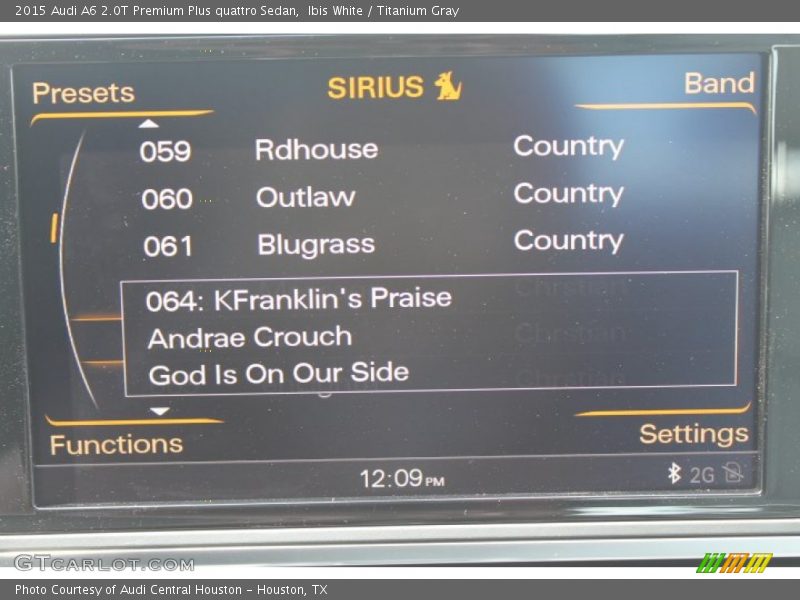 Ibis White / Titanium Gray 2015 Audi A6 2.0T Premium Plus quattro Sedan