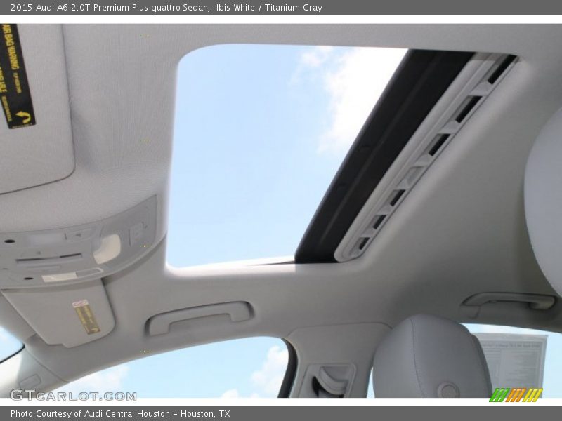 Ibis White / Titanium Gray 2015 Audi A6 2.0T Premium Plus quattro Sedan