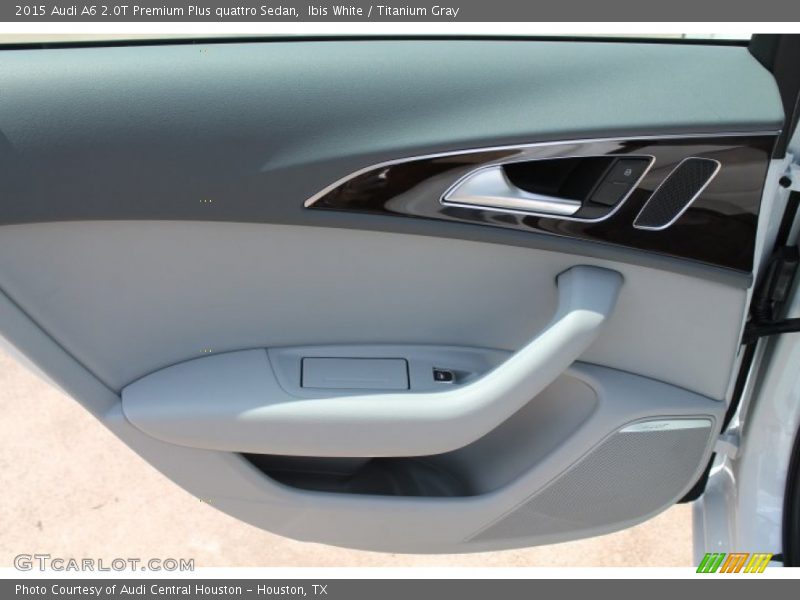 Ibis White / Titanium Gray 2015 Audi A6 2.0T Premium Plus quattro Sedan