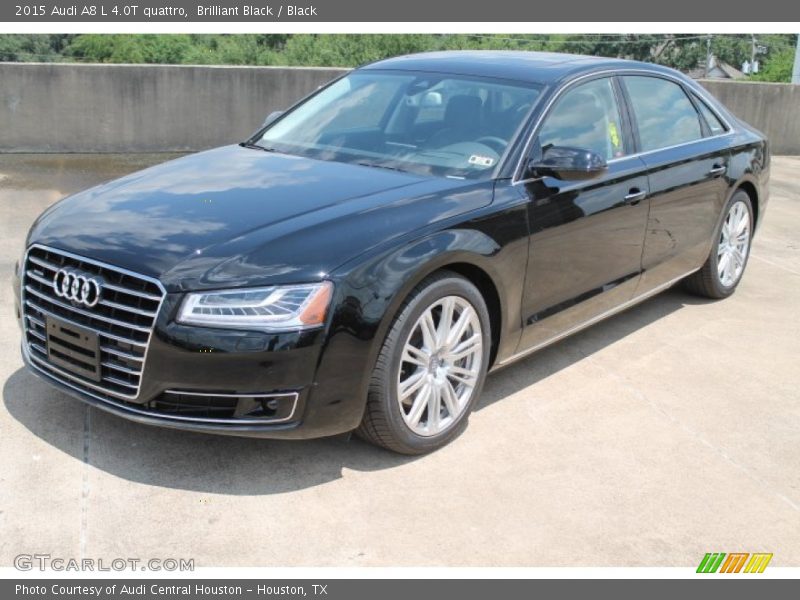 Front 3/4 View of 2015 A8 L 4.0T quattro