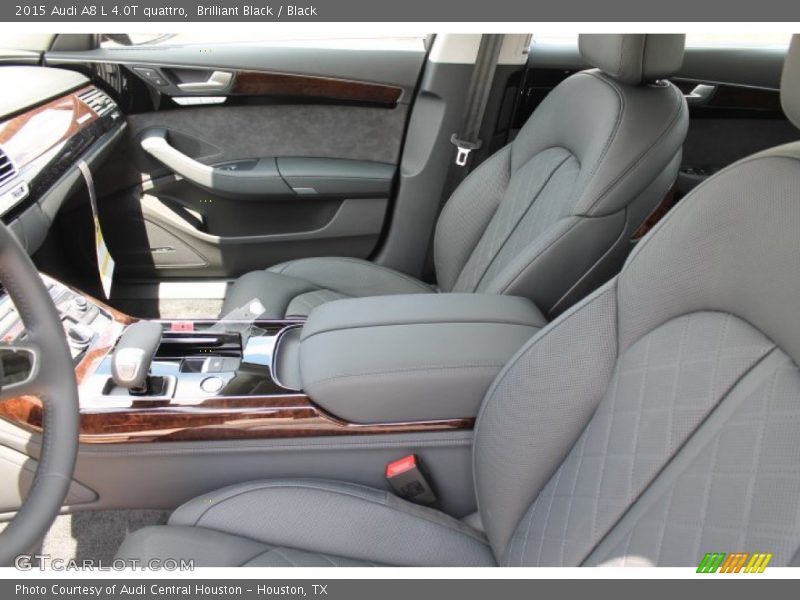 Front Seat of 2015 A8 L 4.0T quattro
