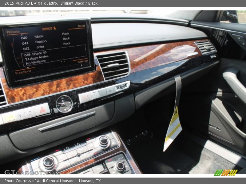 Dashboard of 2015 A8 L 4.0T quattro