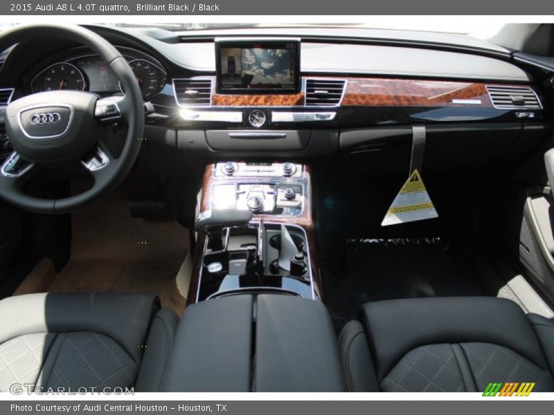Brilliant Black / Black 2015 Audi A8 L 4.0T quattro