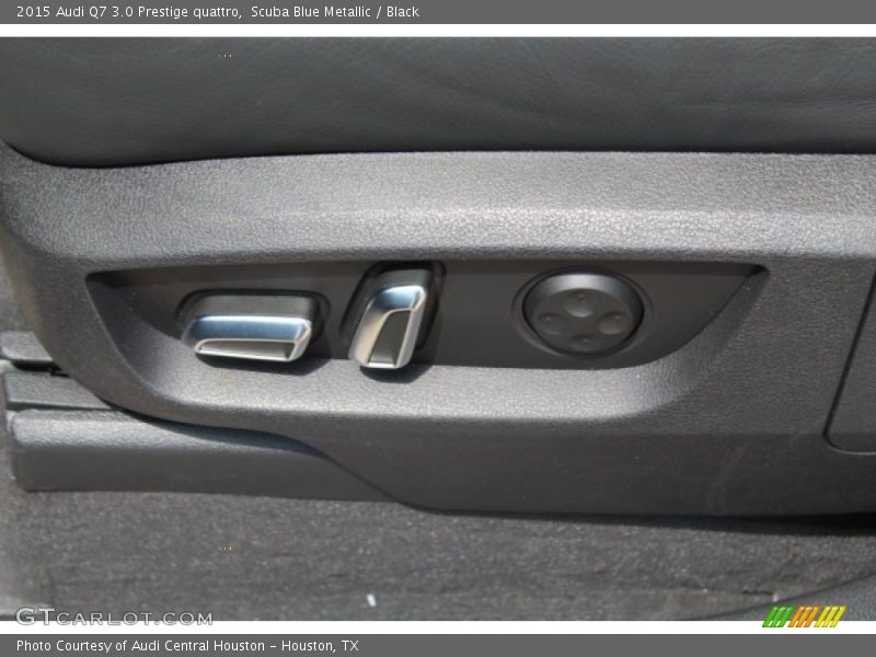 Scuba Blue Metallic / Black 2015 Audi Q7 3.0 Prestige quattro