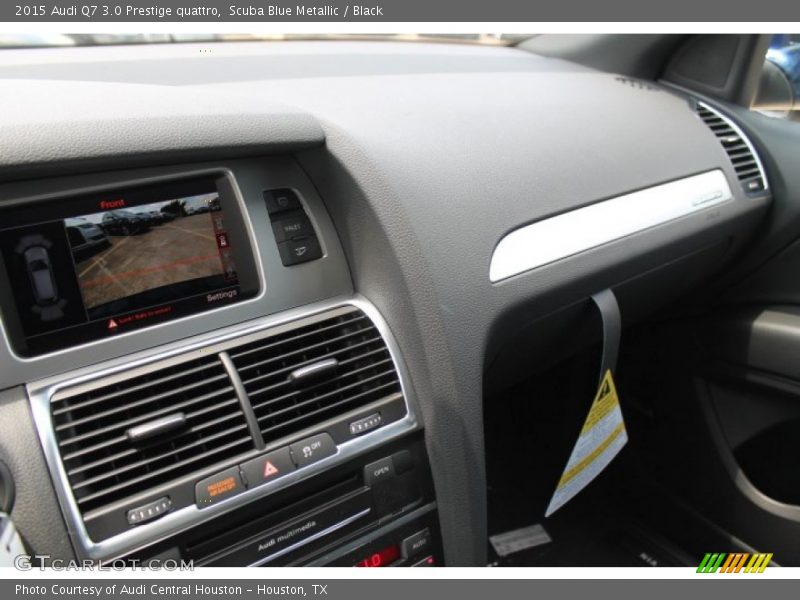 Scuba Blue Metallic / Black 2015 Audi Q7 3.0 Prestige quattro