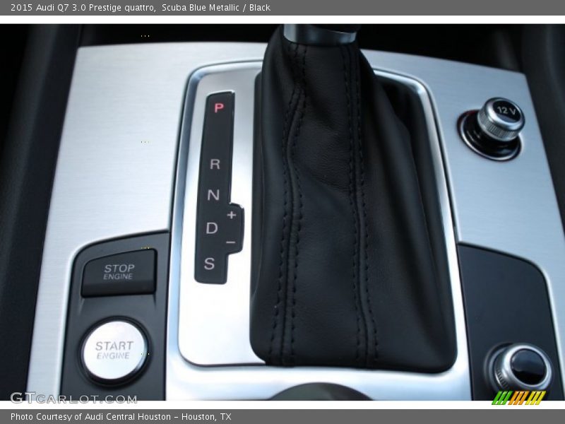 Scuba Blue Metallic / Black 2015 Audi Q7 3.0 Prestige quattro